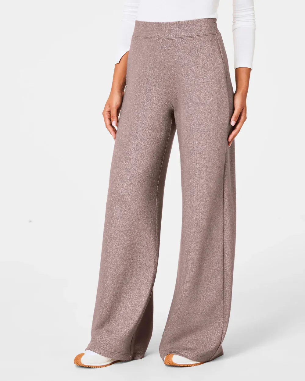 AirEssentials Shimmer Wide Leg - Smoke Silver