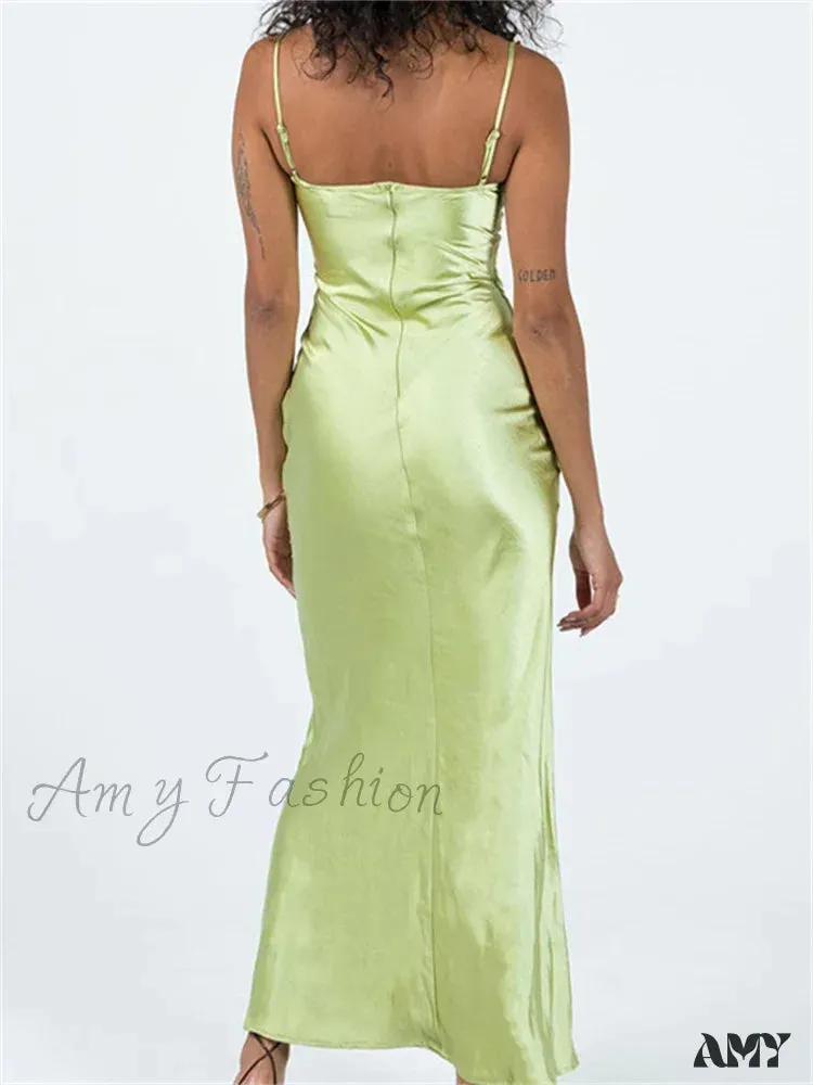Amy Fashion - Women Sling Bodycon  Flower Embroidery Sleeveless Spaghetti Strap Cocktail Summer Party Club Vestidos