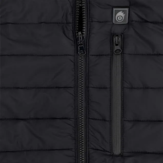 DEWALT Men's Heated Lightweight Puffer Vest With Battery