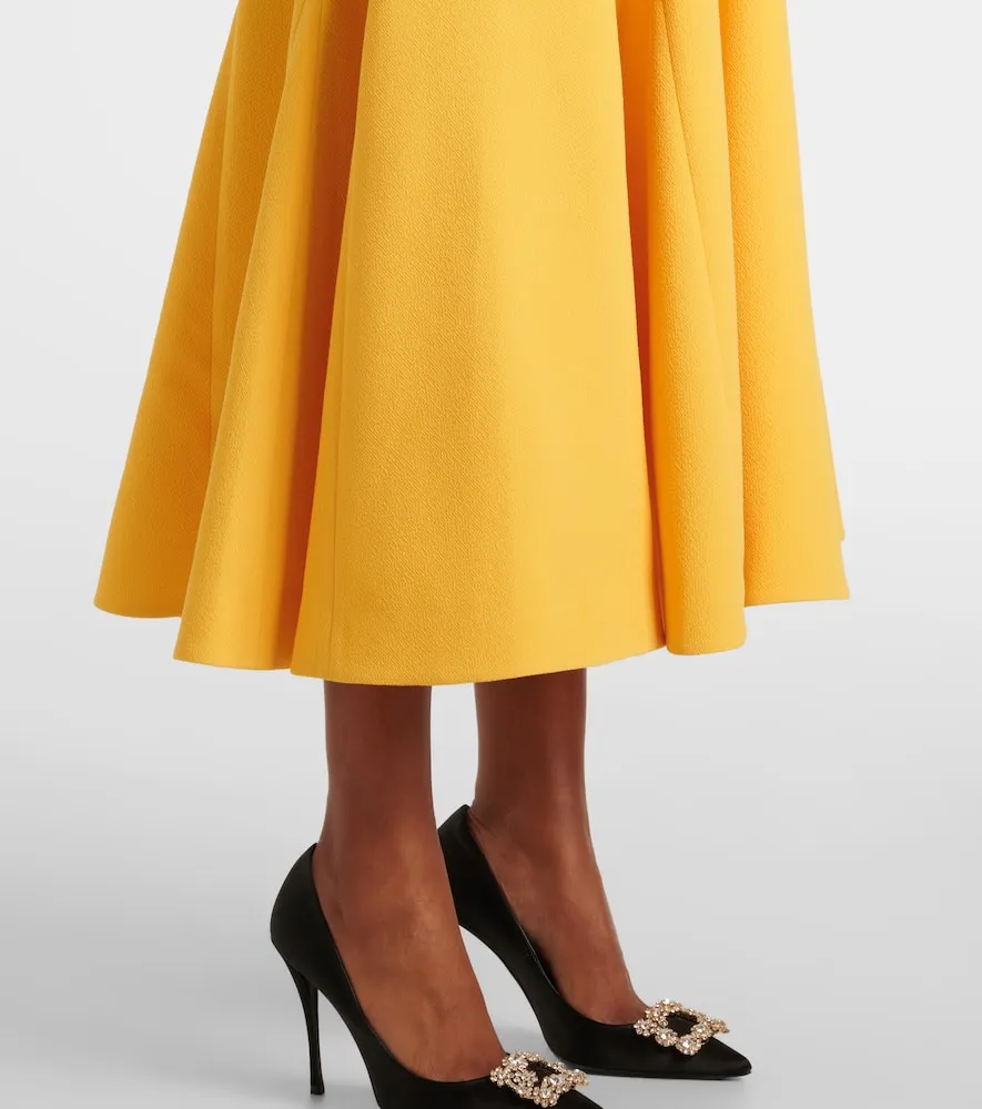 Emilia Wickstead Neith cr√É¬™pe midi dress