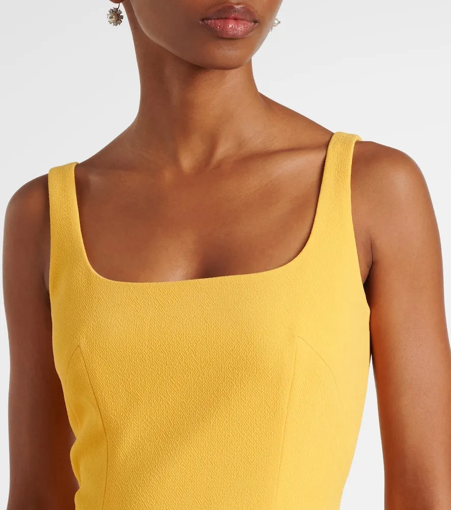 Emilia Wickstead Neith cr√É¬™pe midi dress