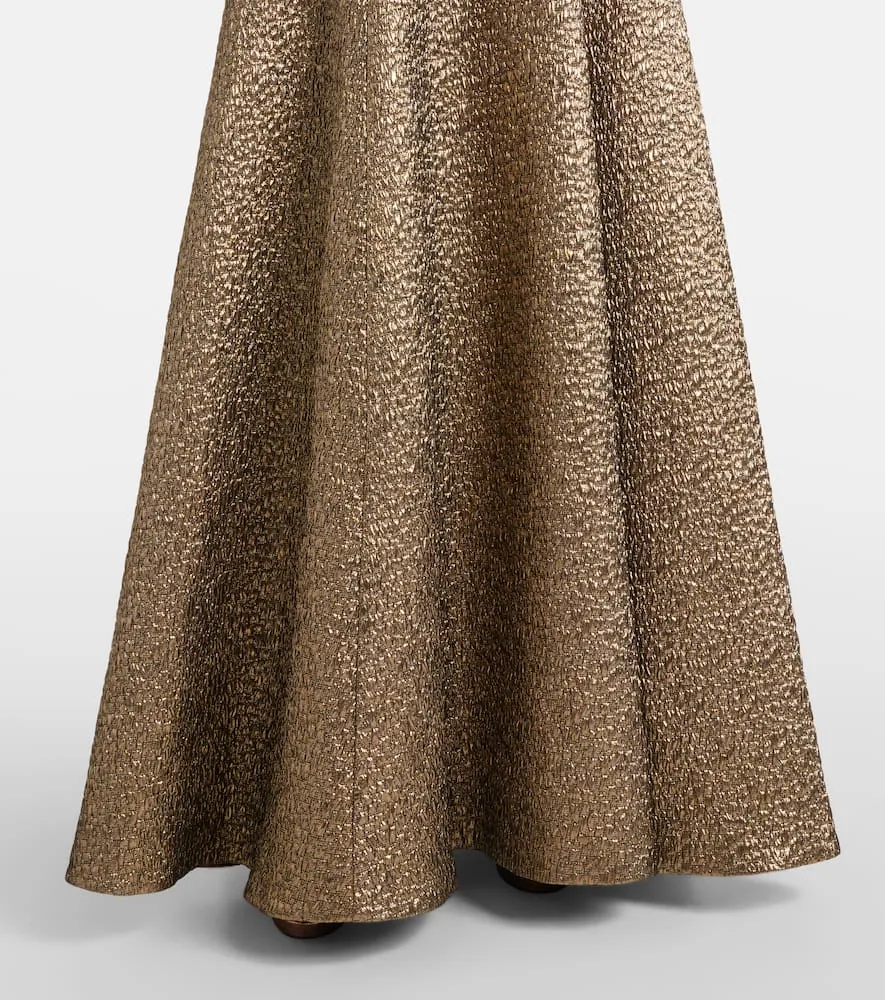 Emilia Wickstead Nodin floral jacquard gown