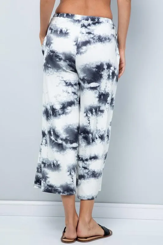 Pre-Order Cropped Wide-Leg Pants