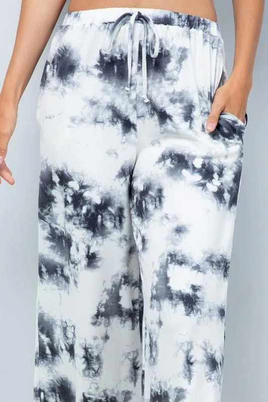 Pre-Order Cropped Wide-Leg Pants