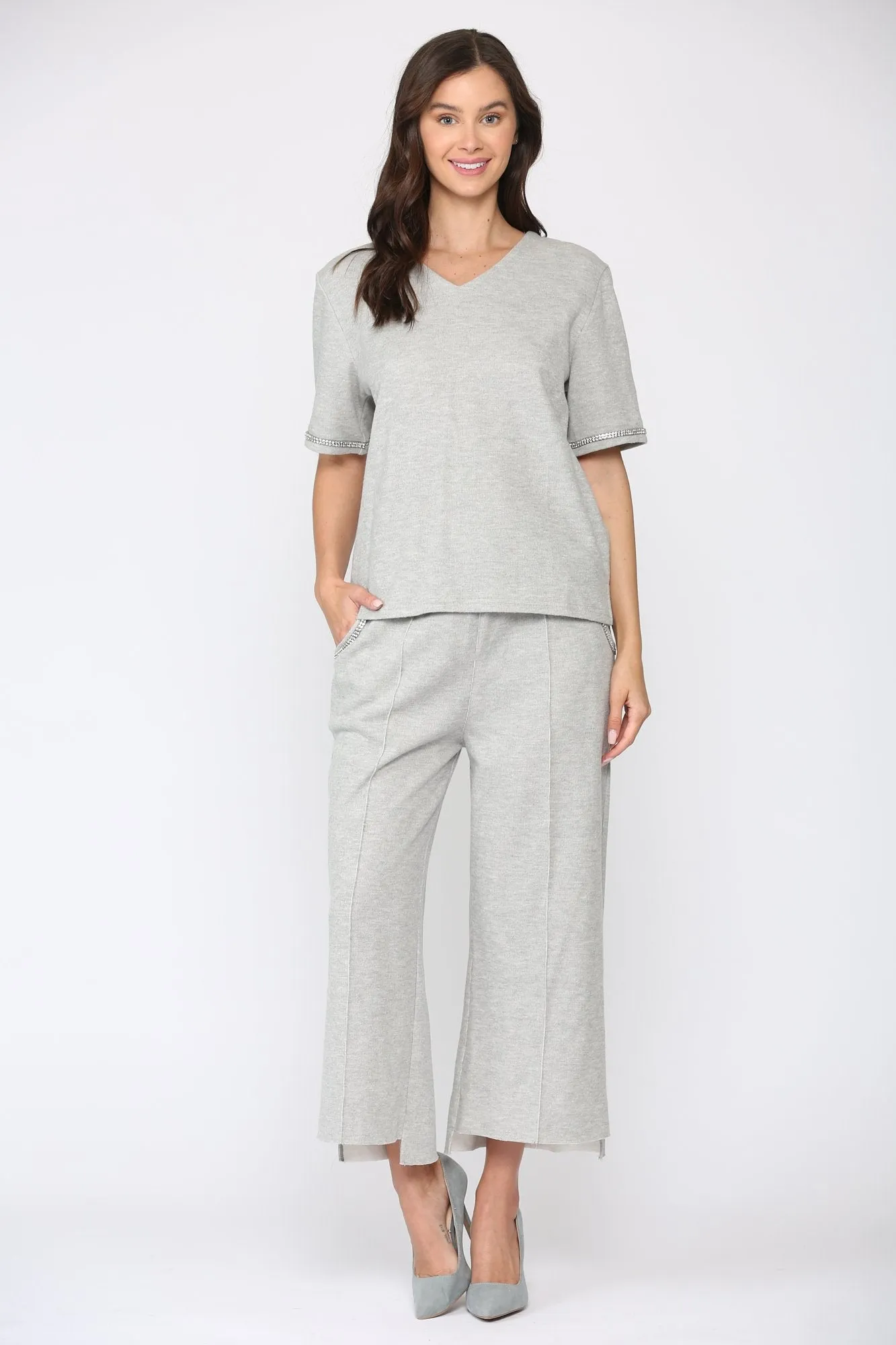 Pre-Order Stella Diamond Trim Pant