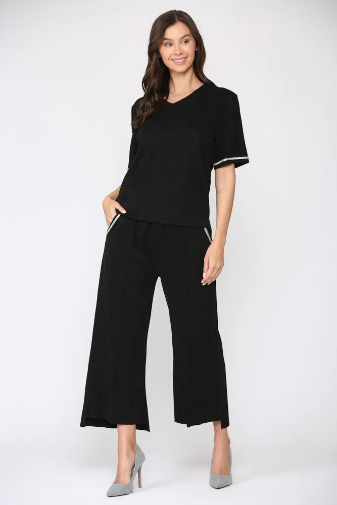 Pre-Order Stella Diamond Trim Pant