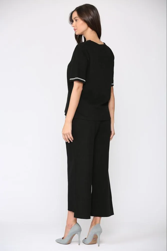 Pre-Order Stella Diamond Trim Pant