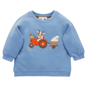 Tractor Windcheater - Bluestone