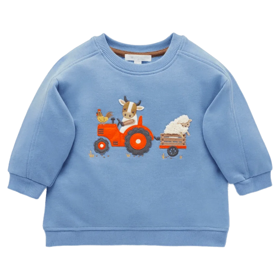 Tractor Windcheater - Bluestone
