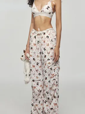 Utility Wide-Leg Pants
