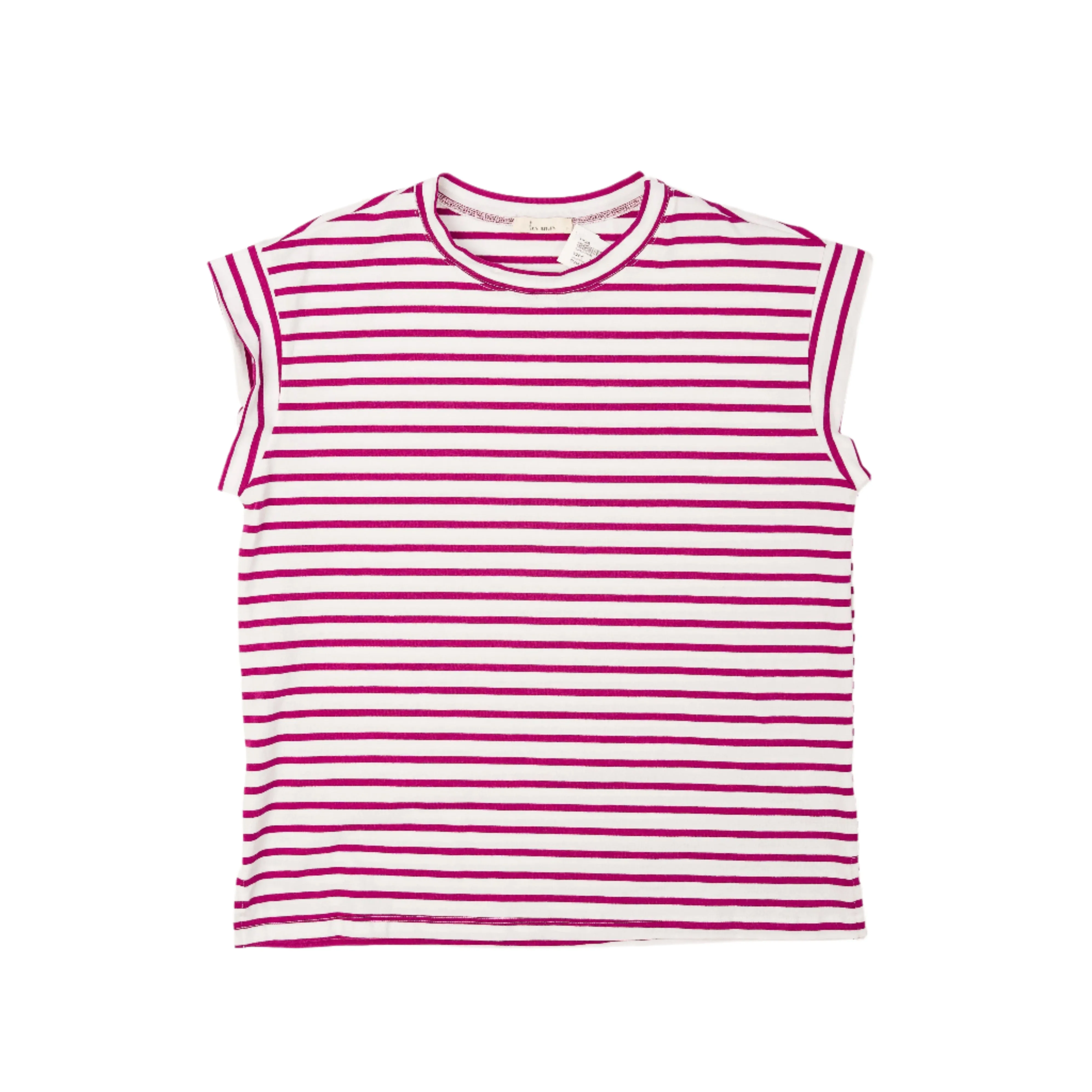 Women's Les Amis Sleeveless Solid Rib Top T1592A